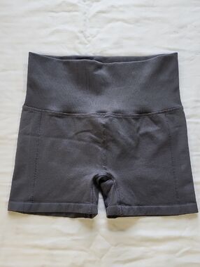 All In Motion Seamless Athletic Short High Rise Gray Sz M